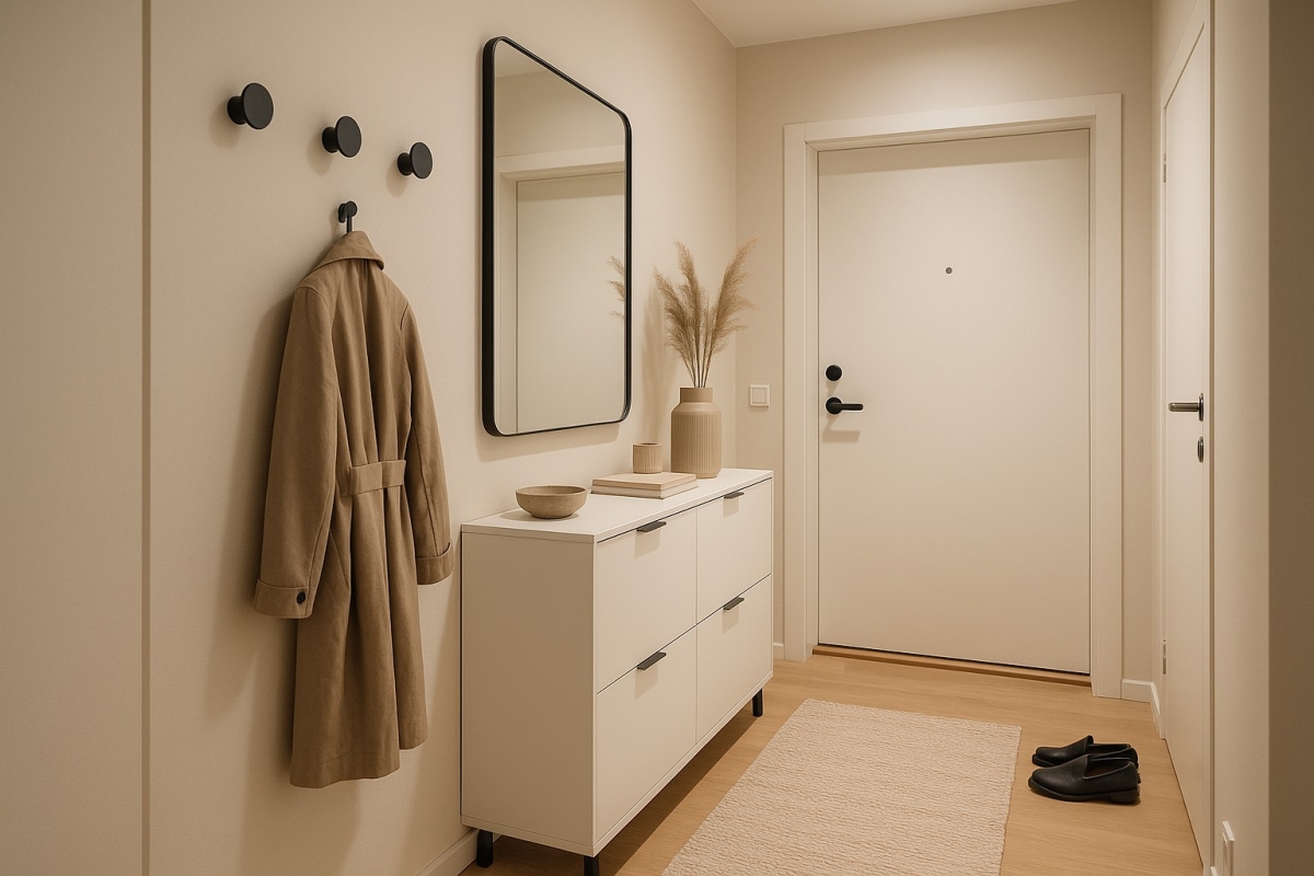 Jak zařídit předsíň v bytovém domě?