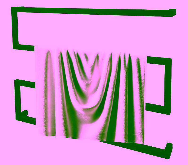 Kovový nástěnný věšák do koupelny. Držák na ručníky.