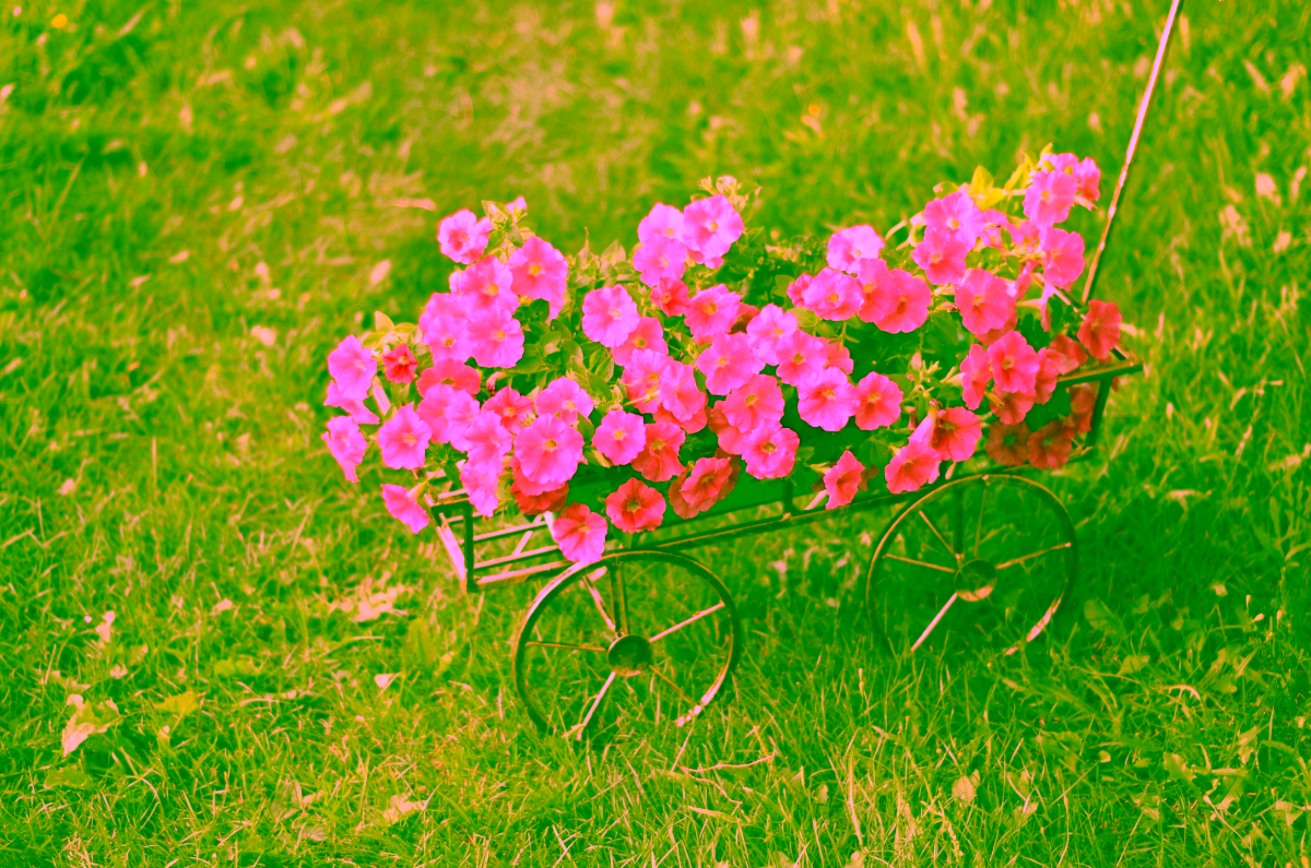 Dekorativní kovový zahradní Model:46