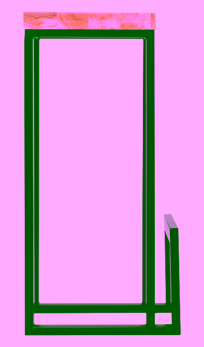 Kovová barová židle, Model:511