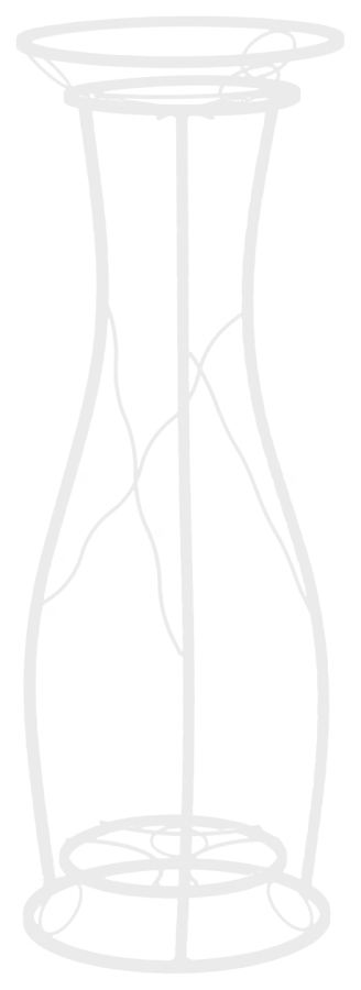 Kovový jednoduchý záhon Model:247