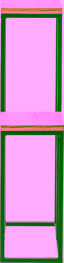 Kovový, minimalistický stojan Model:666