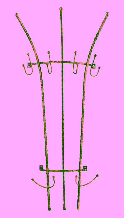 Kovový nástěnný držák