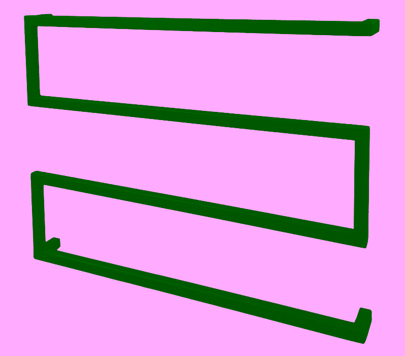 Kovový nástěnný věšák Model:540