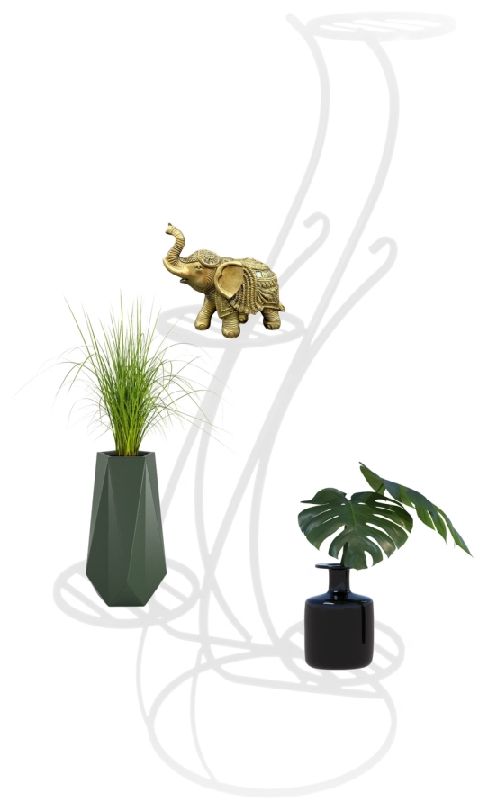 Kovový ohýbaný záhon Model:243