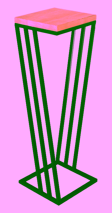 Kovový šikmý stojan Model:684