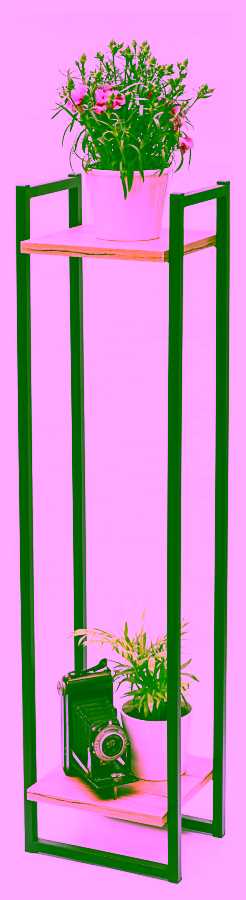 Kovový stojan na rostliny - MEL - 100 cm.