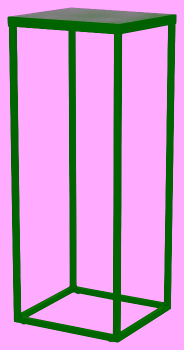 Kovový stojící záhon. Model:626-d471d