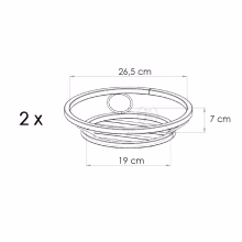 Kovový záhon pro Model:322