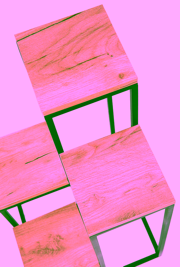 Kovový záhon, stojan Model:665