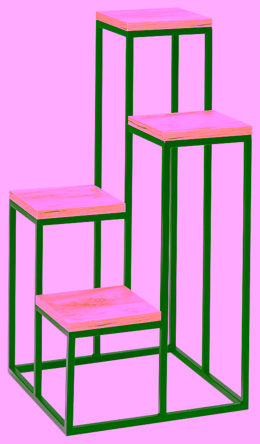 Kovový záhon, stojan Model:665