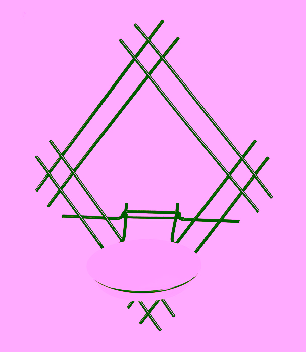 Nástěnný květinový truhlík Model:82