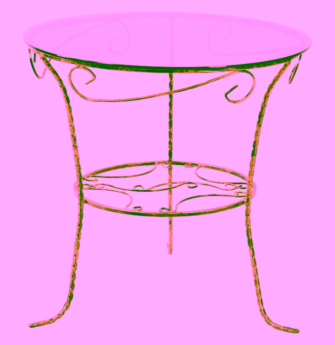 Skleněný konferenční stolek