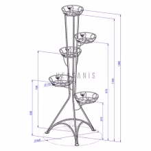 Stojan na květiny Model:130