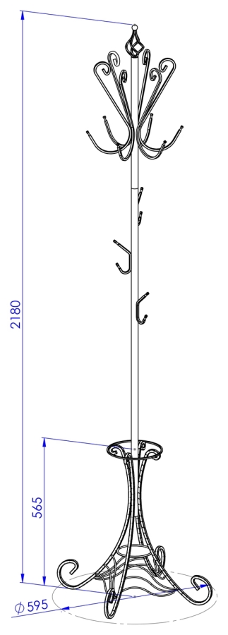 Stojanový věšák na Model:156
