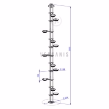 Teleskopický záhon pro Model:6