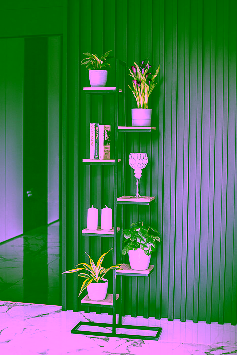 Vysoký kovový záhon - 7 úrovní